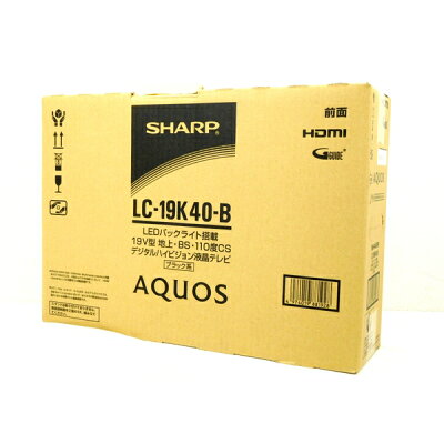 楽天市場 シャープ Sharp Aquos K K40 Lc 19k40 B 19 0インチ 価格比較 商品価格ナビ